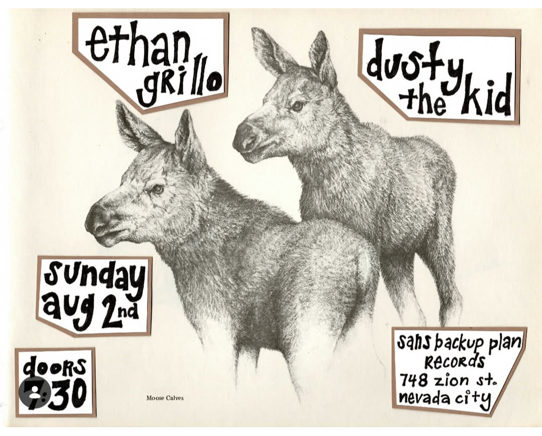 Flyer for Ethan Grillo, Dusty the Kid